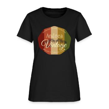 Andrea Vintage Design - Women's T-Shirt - black - Front