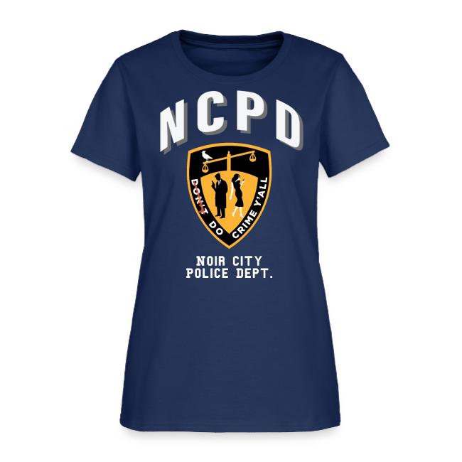 Noir City Police Department shirt