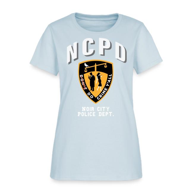 Noir City Police Department shirt