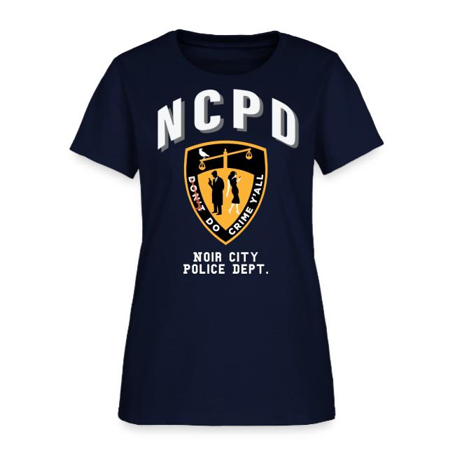 Noir City Police Department shirt