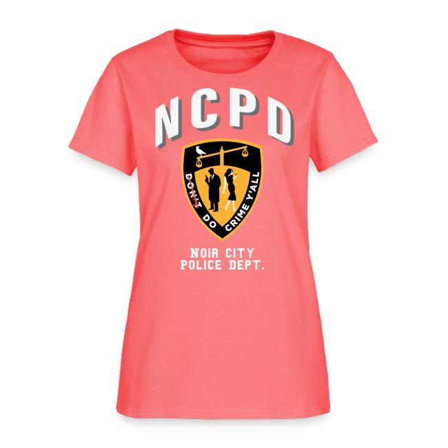 Noir City Police Department shirt