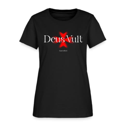 Deus Vult: God Wills It - Women's T-Shirt