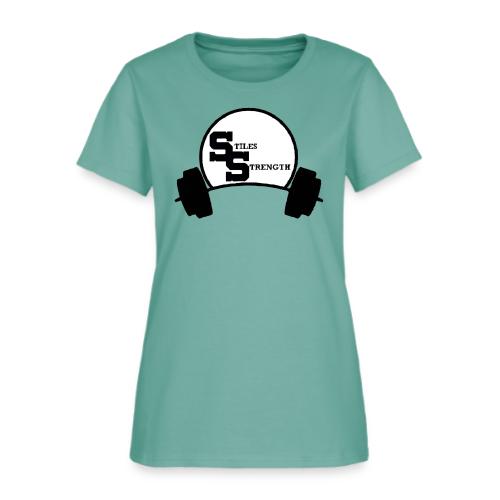 Stiles Strength BARBELL Merch 2.0 - Women's T-Shirt