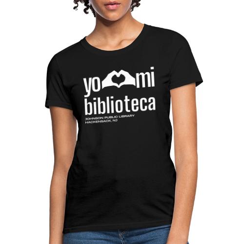 Yo Amo Mi Biblioteca (White) - Women's T-Shirt