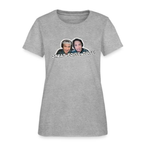 GREAT POINT, TONY! (with glow) - Women's T-Shirt