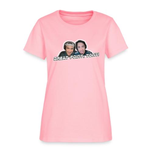 GREAT POINT, TONY! (with glow) - Women's T-Shirt