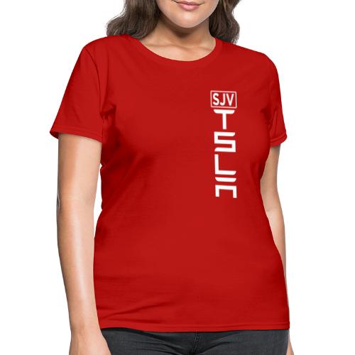 SJV Vertical WHT - Women's T-Shirt
