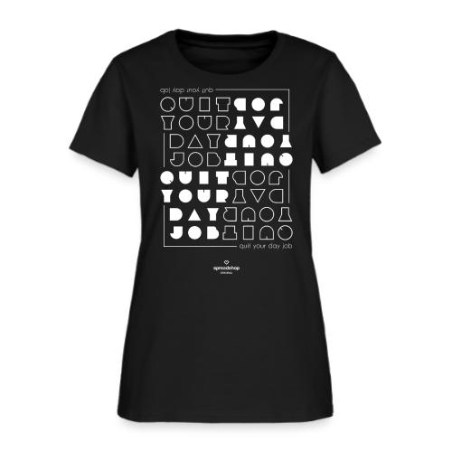 Quit upside white - Women's T-Shirt