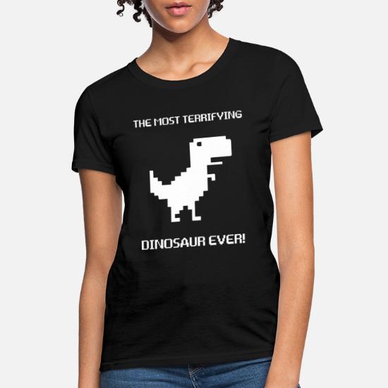 Chrome Dino – Offline T-Rex' Women's T-Shirt