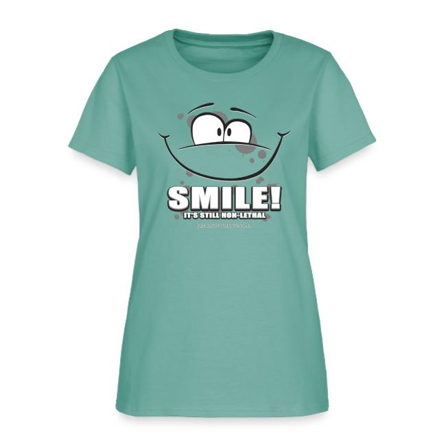 Smile - it's still non-lethal