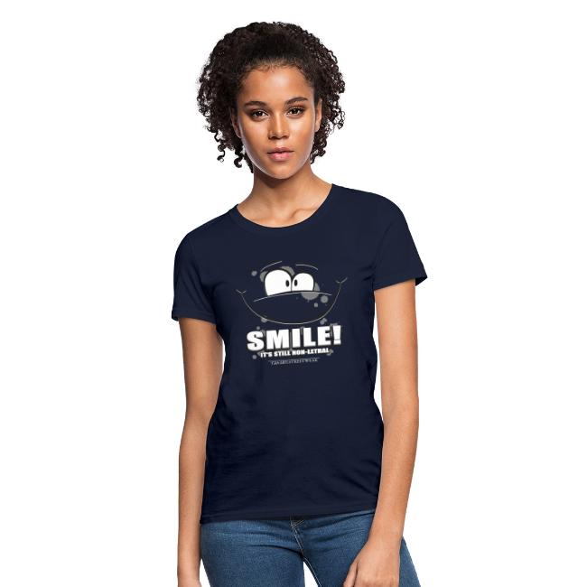 Smile - it's still non-lethal