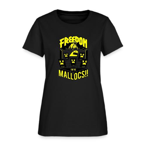 Freedom for the Mallocs - Women's T-Shirt