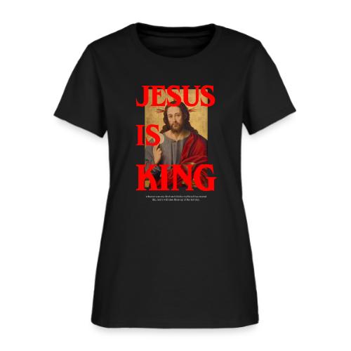 Jesus is King Eucharis - Women's T-Shirt