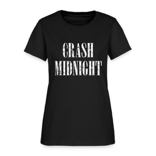 CRASH MIDNIGHT Ravaged Logo - Women's T-Shirt
