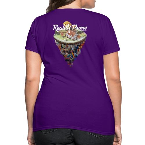 Reality Prime (On Color, Back Design) - Women's T-Shirt