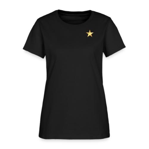 Gold Star 2 Dark Font - Women's T-Shirt