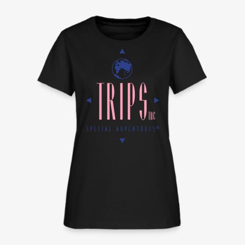 Original Trips Inc.™ Logo Multicolored Design - Women's T-Shirt