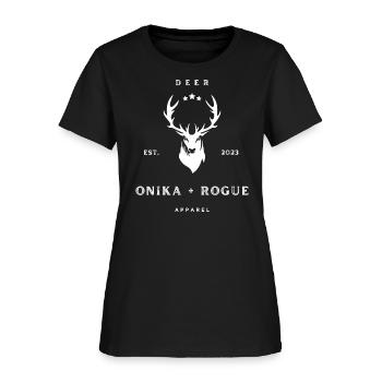 ONIKA + ROGUE DEER - Women's T-Shirt - black - Front