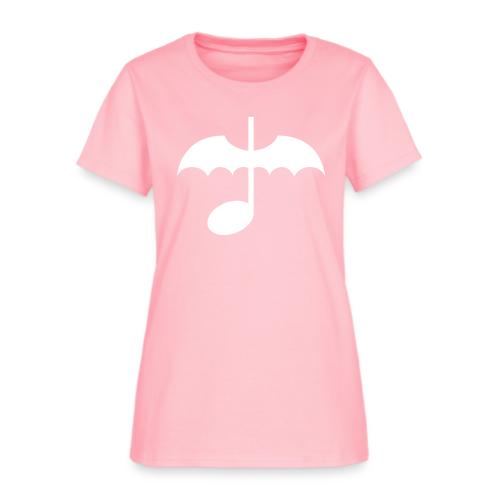 Music Note with Bat Wings - Women's T-Shirt