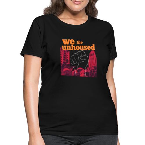 We The Unhoused - Podcast Logo - Women's T-Shirt