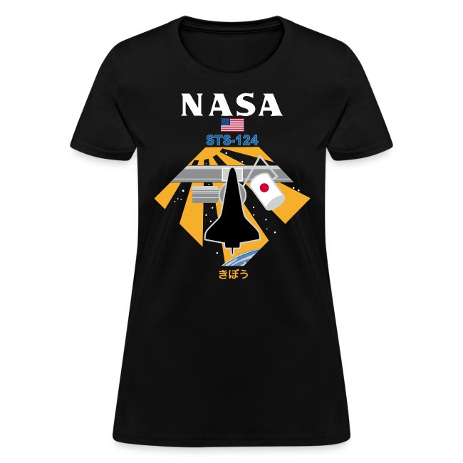 NASA STS-124 t shirt