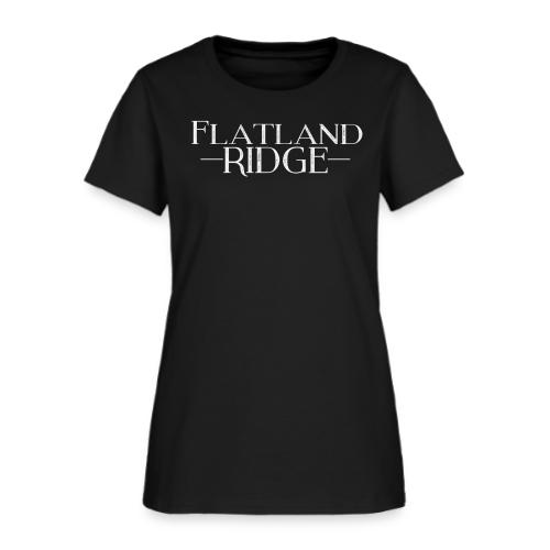 Flatland Ridge White Text Logos - Women's T-Shirt