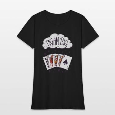 King Of Diamonds Playing Card T-Shirt Made in the USA Size S to 4XL