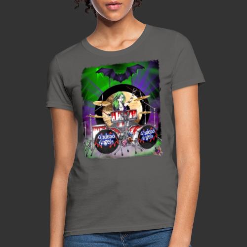 Undead Angels: Vampire Drummer Juliette Classic - Women's T-Shirt