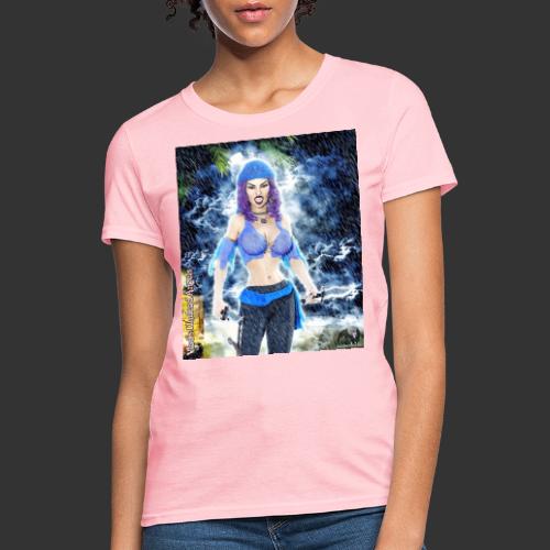 Undead Angel Vampire Pirate Stikla F002 - Women's T-Shirt