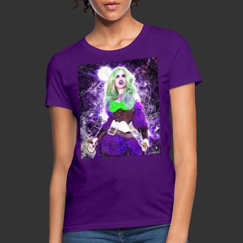Undead Angel Vampiress Juliette Pirate F009 - Women's T-Shirt