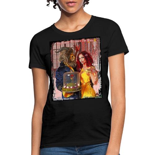 The Beauty Becomes The Beast F01 - Toon Version - Women's T-Shirt