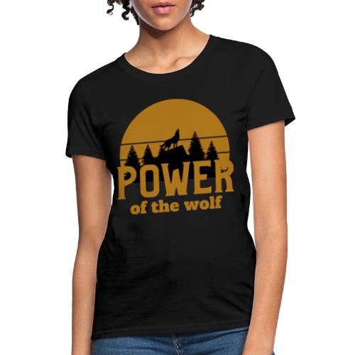 Power Of The Wolf - Women's T-Shirt