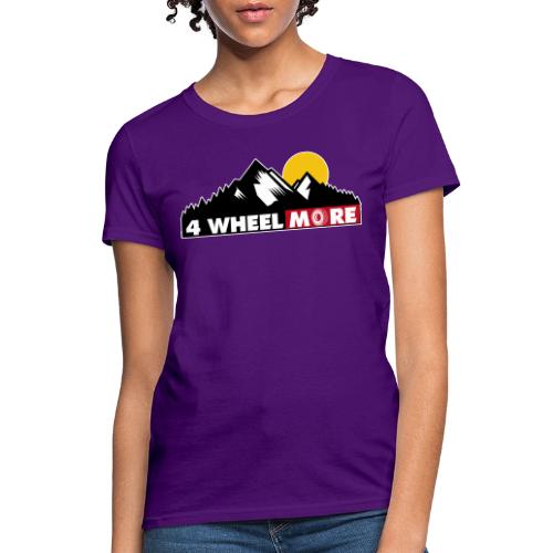 4 wheel More Logo - Women's T-Shirt