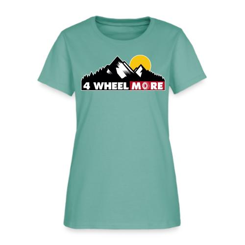 4 wheel More Logo - Women's T-Shirt