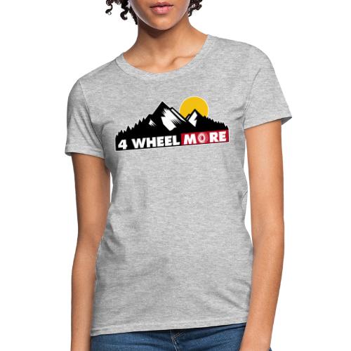 4 wheel More Logo - Women's T-Shirt