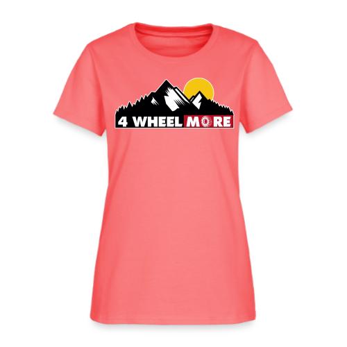 4 wheel More Logo - Women's T-Shirt