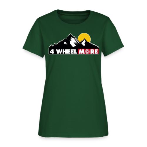 4 wheel More Logo - Women's T-Shirt