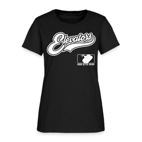 Elevators script (pick your hoodie color) - Women's T-Shirt