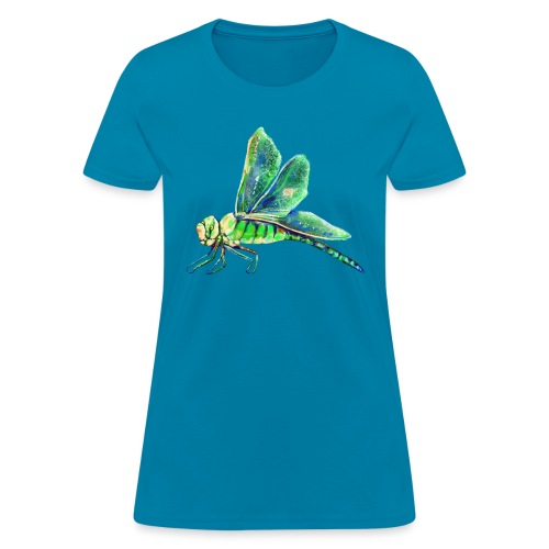 green dragonfly - Women's T-Shirt