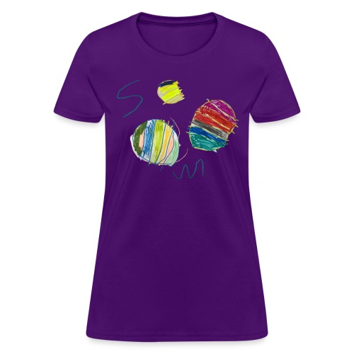 Three basketballs. - Women's T-Shirt