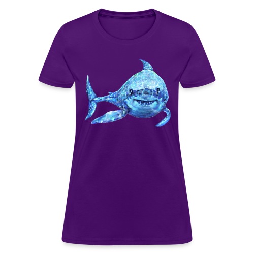 sharp shark - Women's T-Shirt
