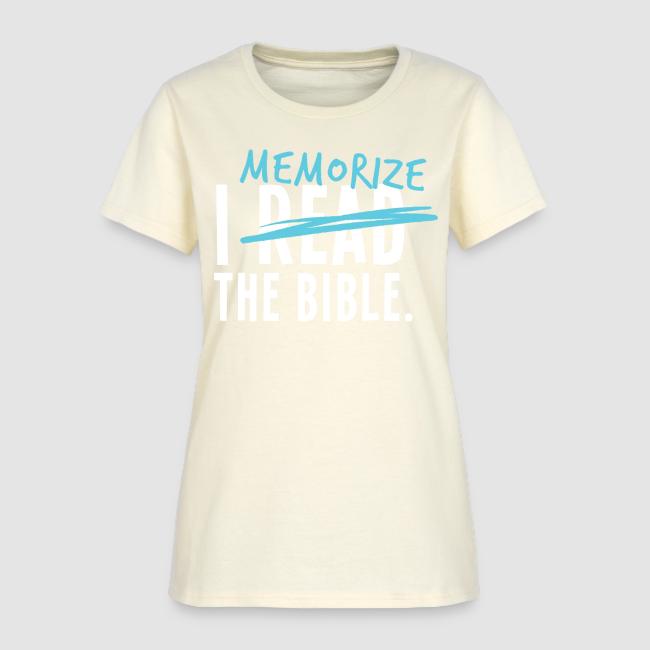 I Memorize the Bible