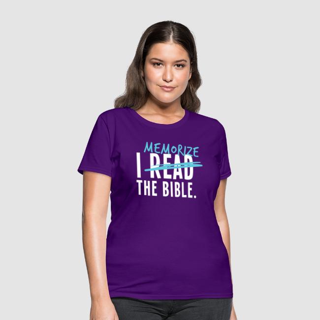 I Memorize the Bible