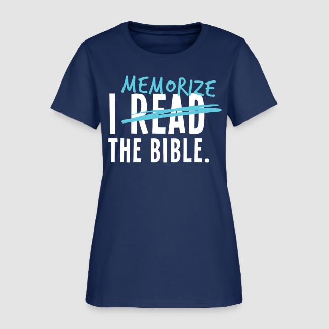 I Memorize the Bible