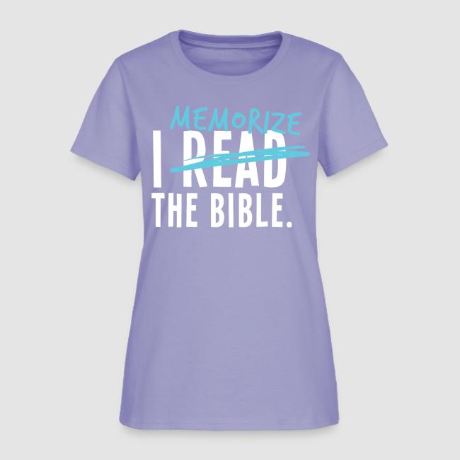 I Memorize the Bible