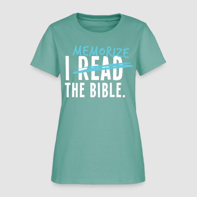 I Memorize the Bible