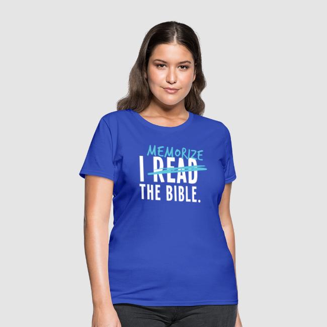 I Memorize the Bible