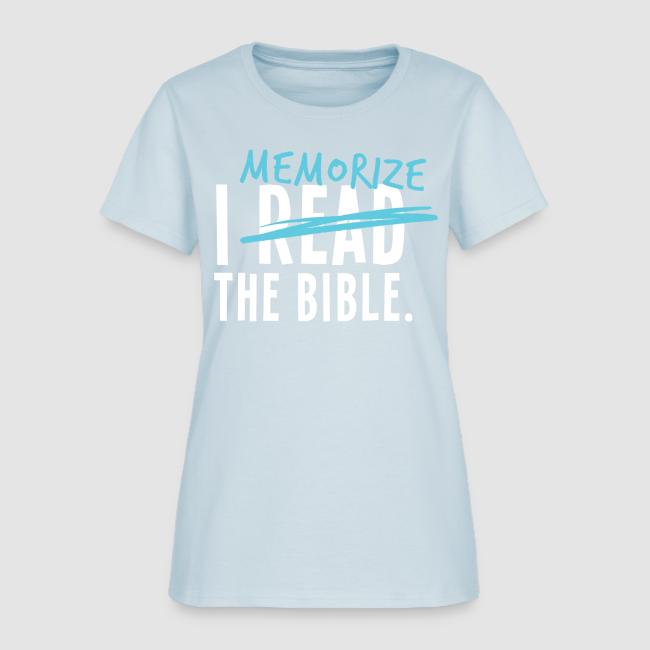 I Memorize the Bible