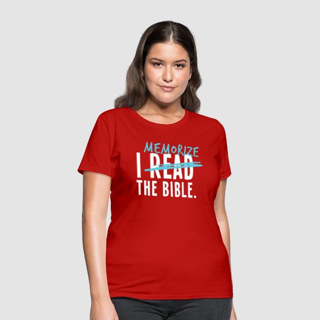 I Memorize the Bible
