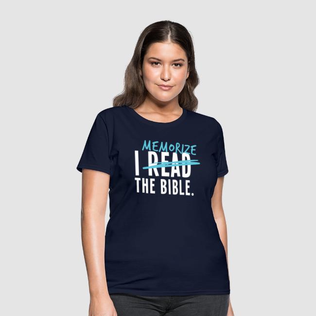 I Memorize the Bible